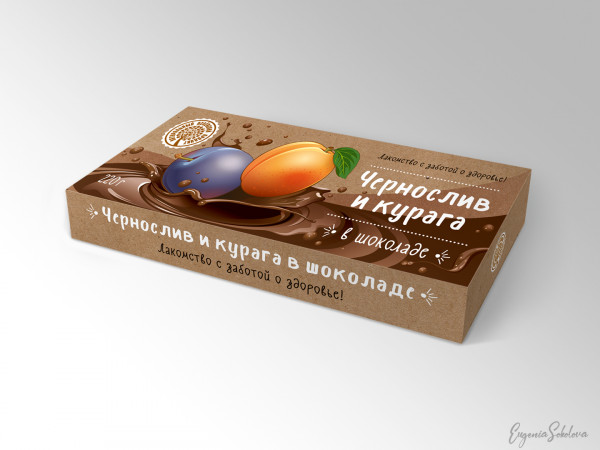 №2 Чернослив и курага в шоколаде, 220г в Сальске