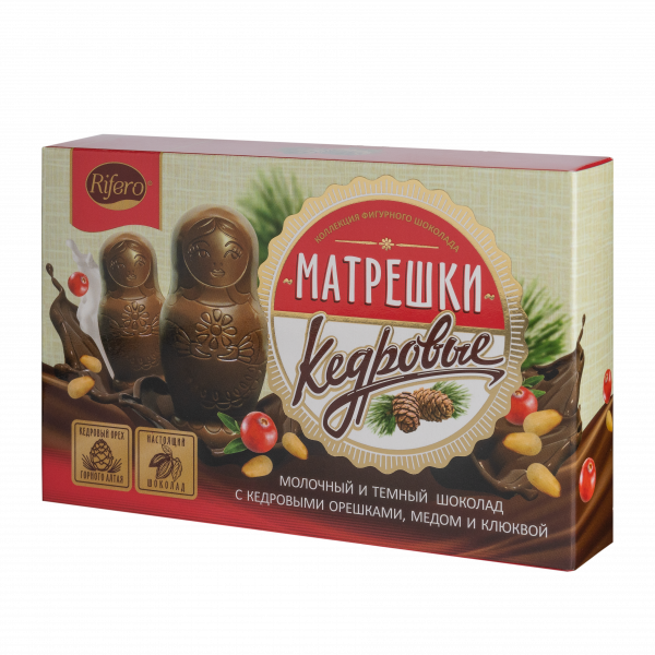 №1 Риф и ко Конфеты "Матрёшки кедровые" 100г           в Сальске