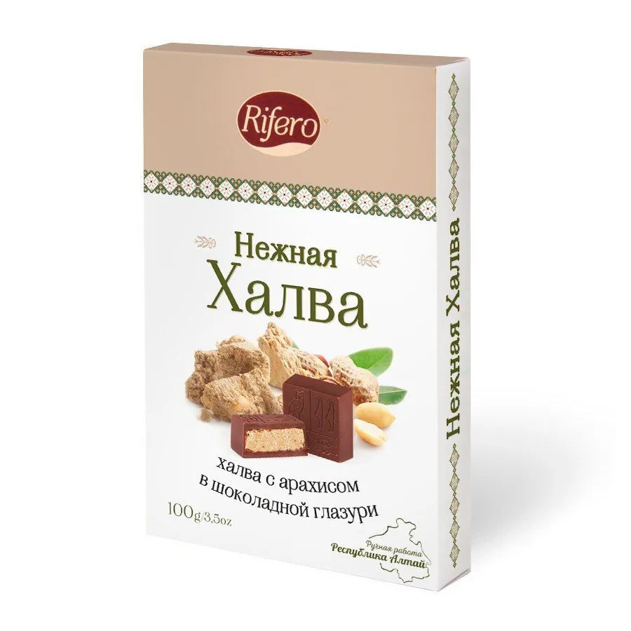  Риф и ко Конфеты "НЕЖНАЯ халва" 100г    в Сальске