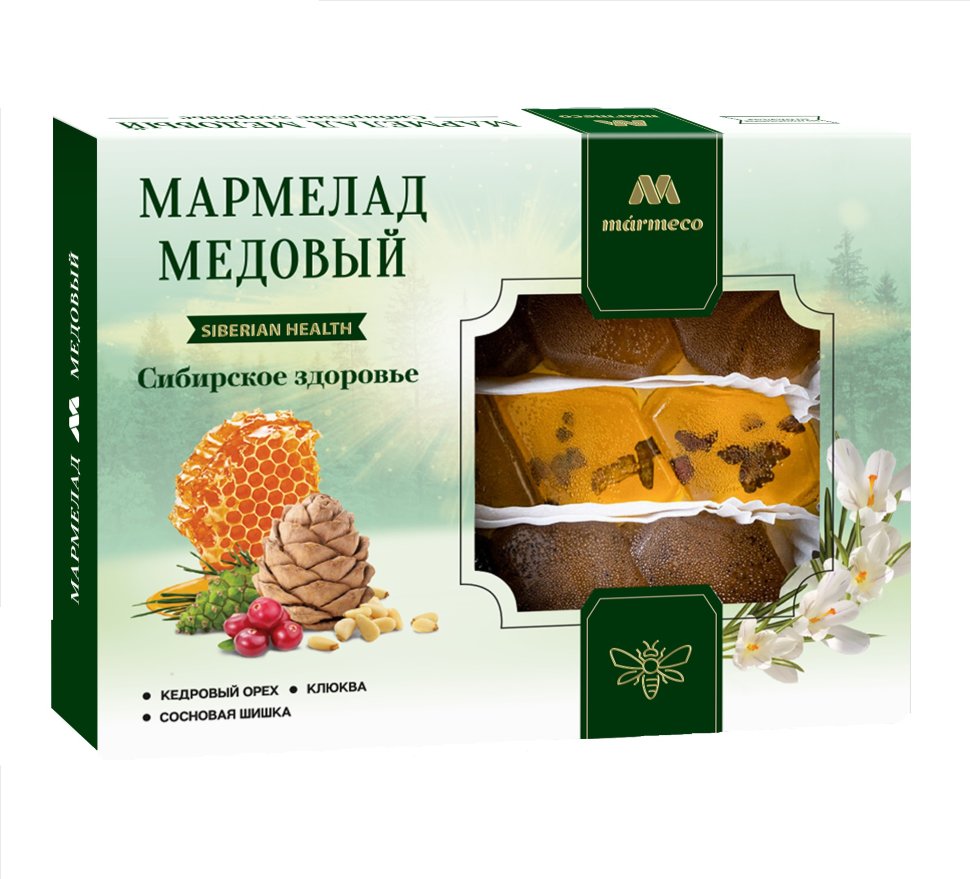  Мармелад медовый "Сибирское здоровье" без сахара 200г  в Сальске