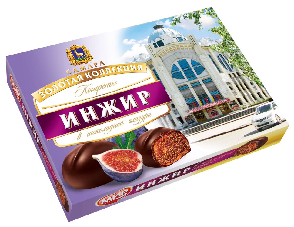  КФ МИР Инжир в шоколадной глазури 160г в Сальске